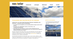 Desktop Screenshot of easy-solar.de